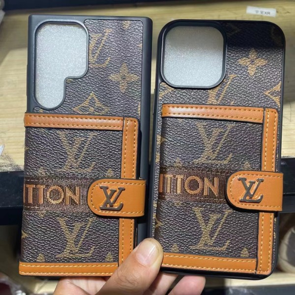 lv galaxy s23+ultra a54 5g case monogram leather notebook luxury louis ...