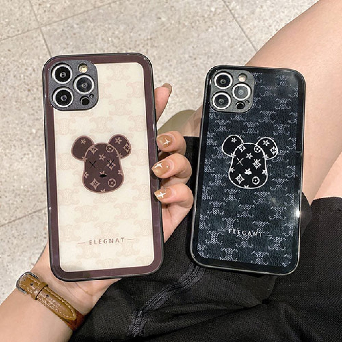 Ready stock LV monogram iPhone 7 8 SE2 X Xs Max 11 12 Pro Max case with  card holder