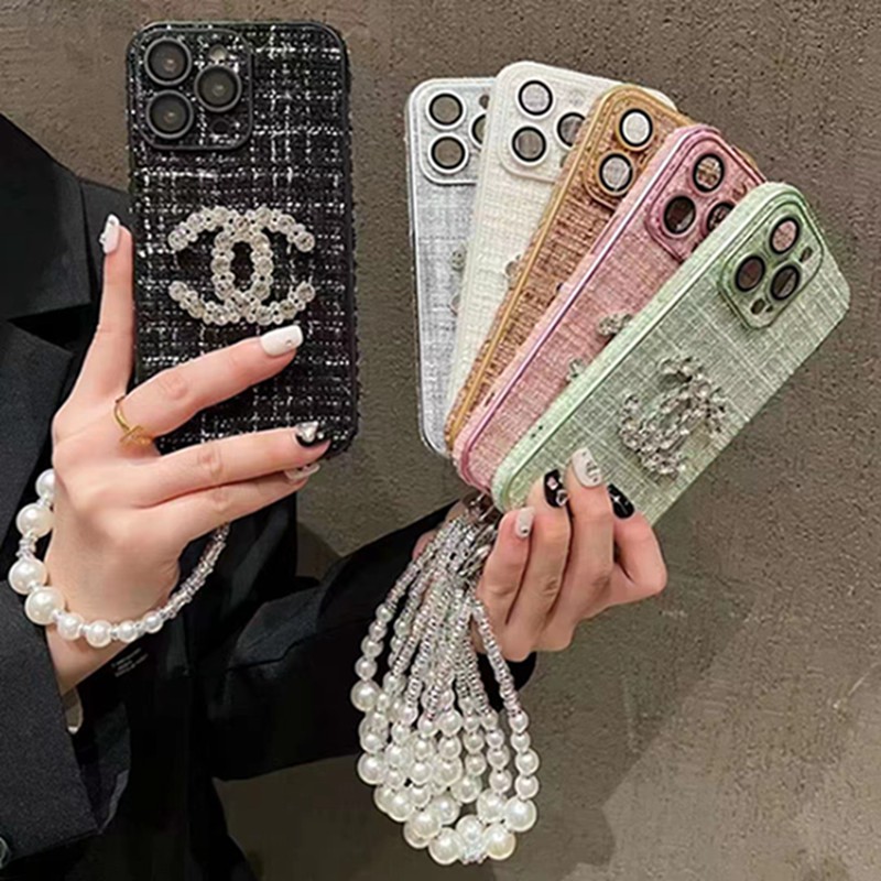 Chanel Luxury designer iPhone 15 plus 15 pro max 14 case 