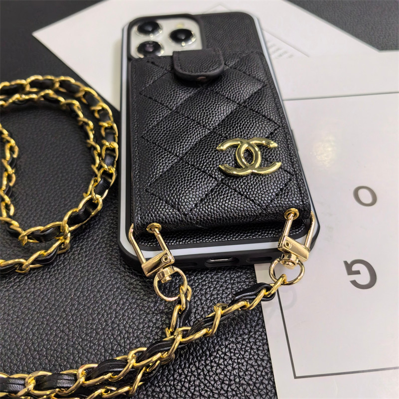 Chanel Shockproof Protective Designer iPhone 15 16 Case