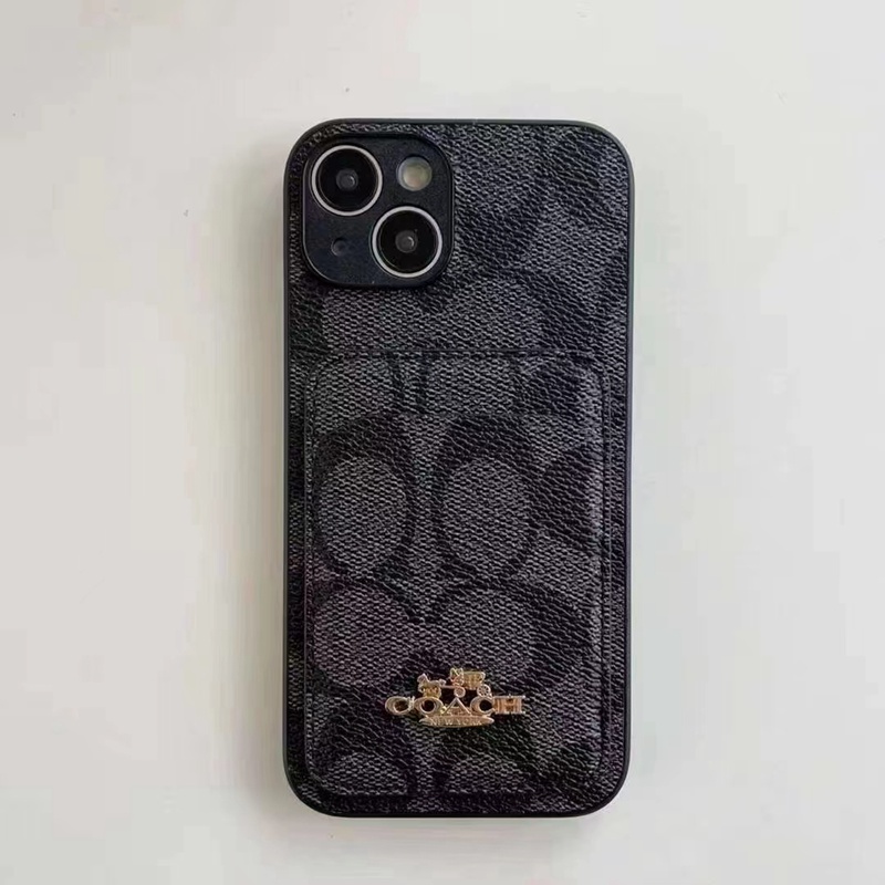 Coach Luxury designer iPhone 16 plus 15 pro max 16 15 14 case coque cover