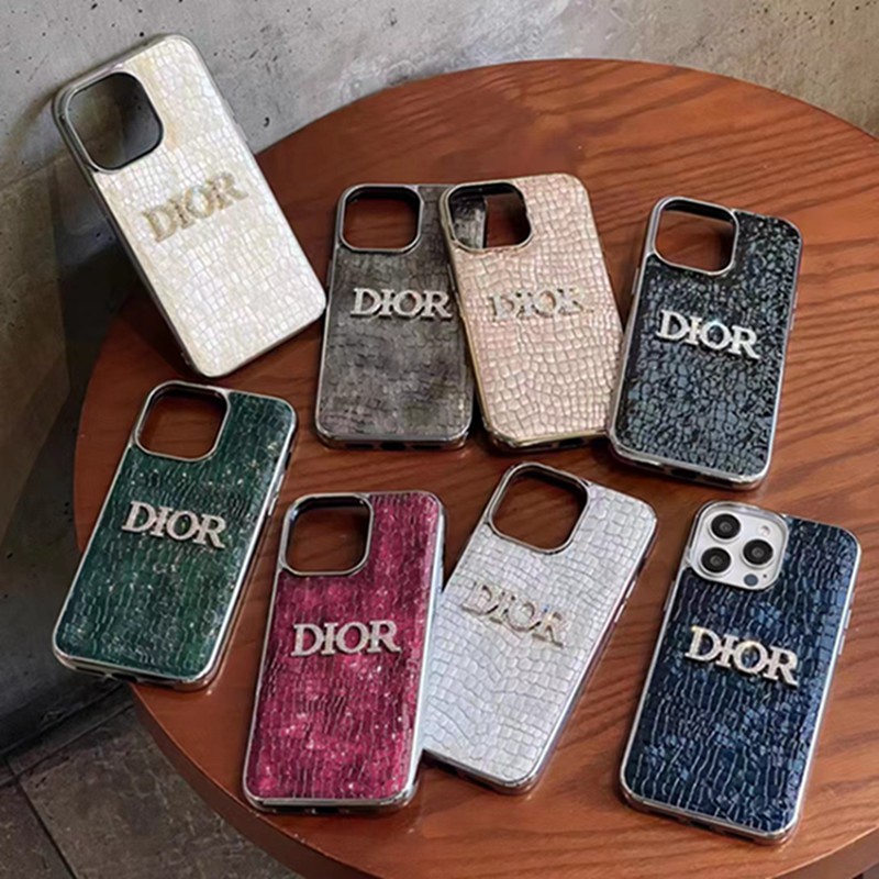 Dior Luxury designer iPhone 15 plus 15 pro max 14 case