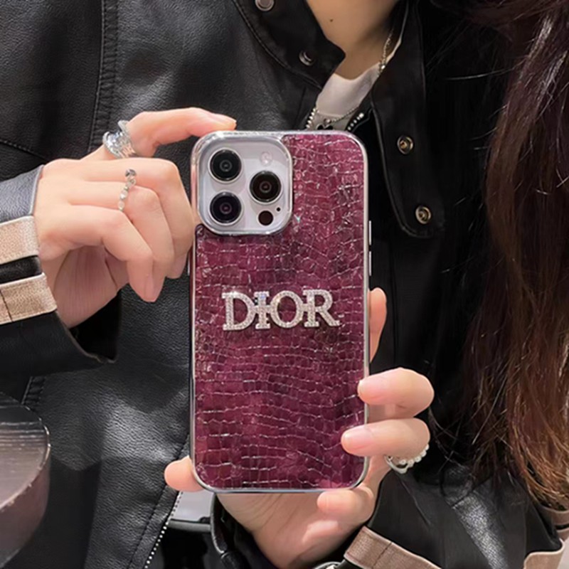Dior iPhone 15 Pro max 14 Case Back Cover coque 