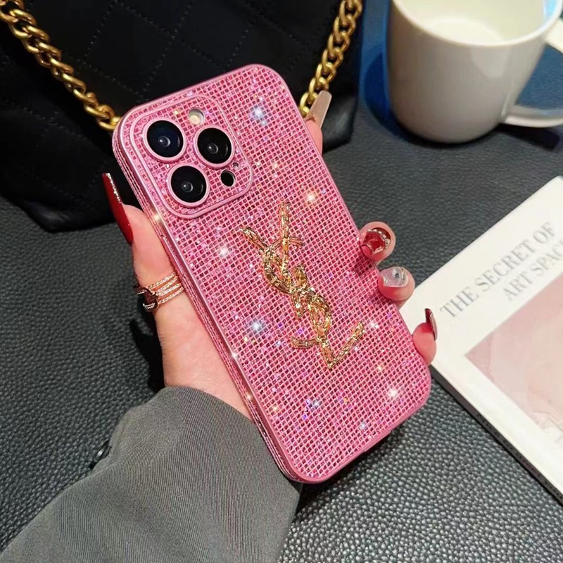 Ysl Luxury designer iPhone 15 plus 15 pro max 14 case 