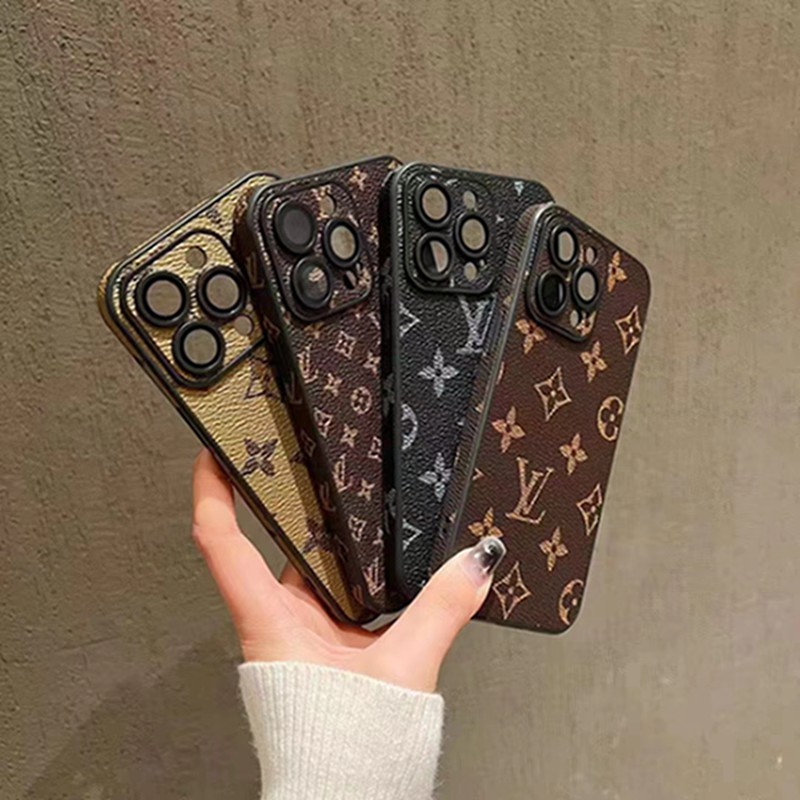 Lv iPhone 15 Pro max 14 Case Back Cover coque  ledertascheoriginal luxury fake case