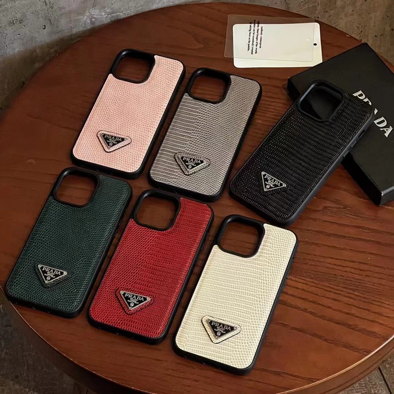 Prada Luxury designer iPhone 15 plus 15 pro max 14 case 