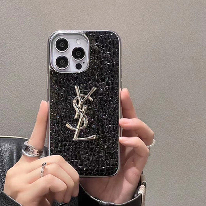 Ysl Luxury iPhone 15 Pro max 14 Case