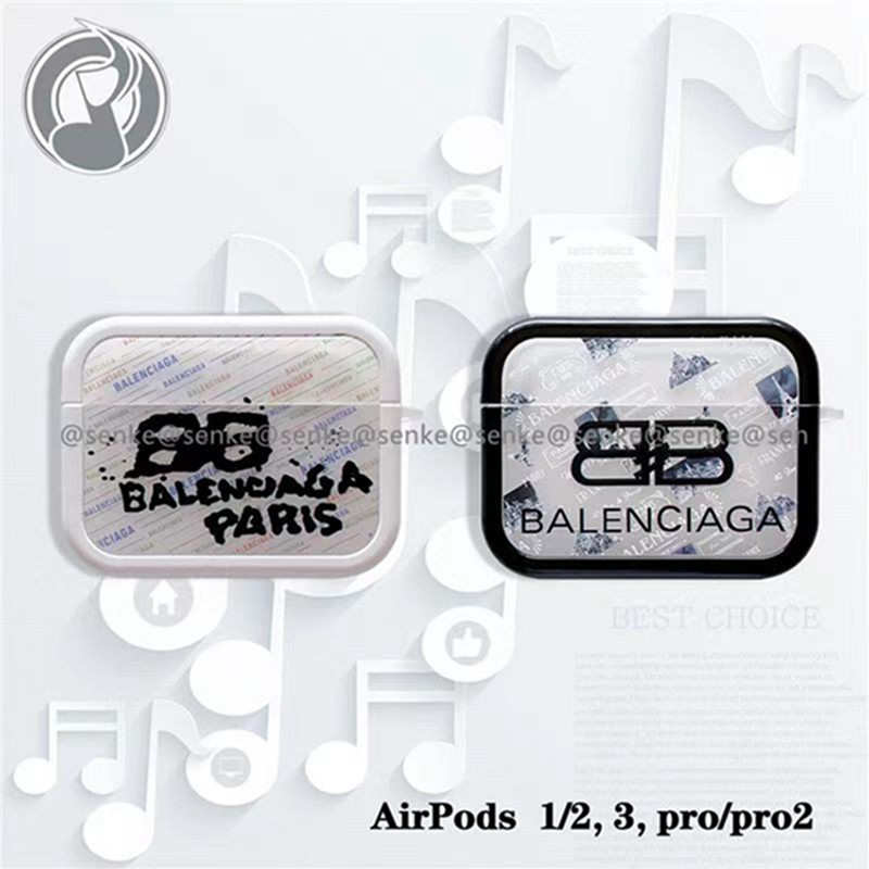 Balenciaga  Airpods pro2 Protective Case Cover hülle coqueairpods Waterproof Case