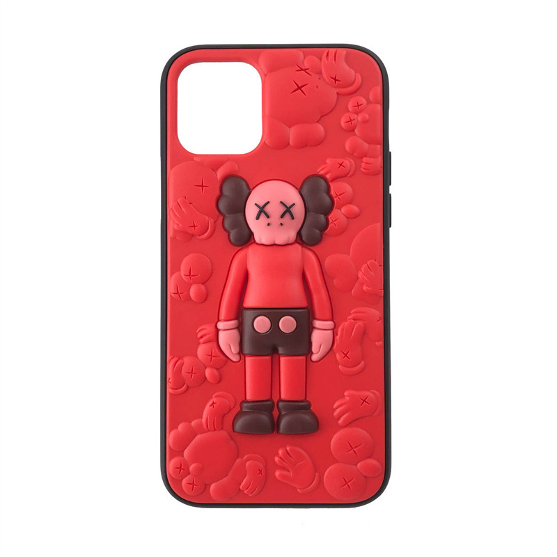 Kaws iPhone 16 pro/16 plus/15/14/13/12/11 PRO Max xr/xs case hülle CoveriPhone13/14/15 16 Pro Max Wallet Flip Case