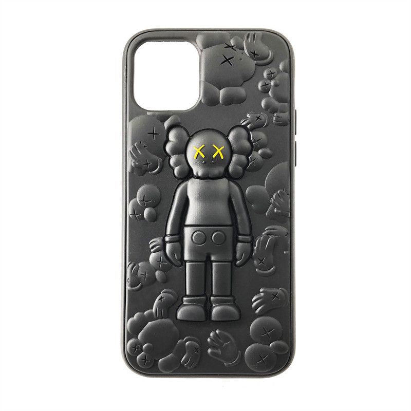 Kaws iPhone13/14/15 16 Pro Max Wallet Flip Caseoriginal luxury fake case