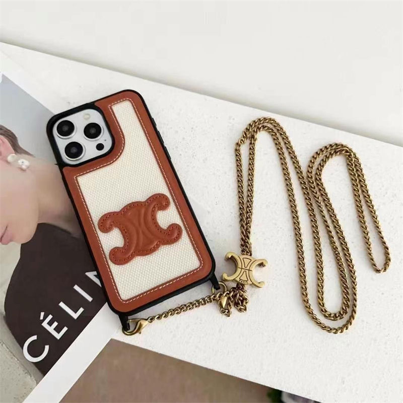 CELINE Luxury iPhone 16 15 Pro max 14 13 Case Back Cover coque