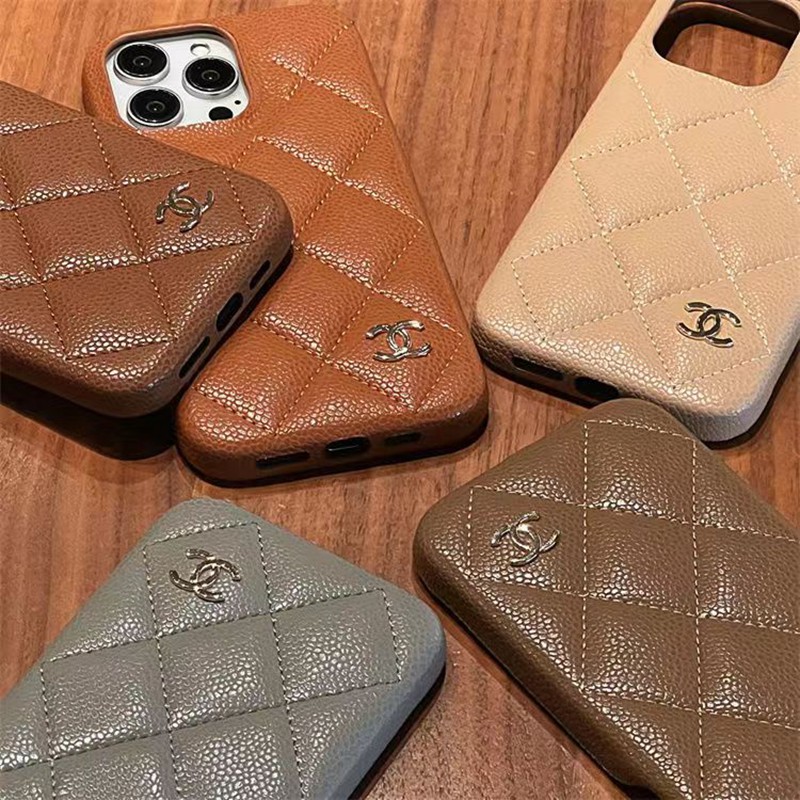 Chanel Luxury designer iPhone 15 plus 15 pro max 14 case 