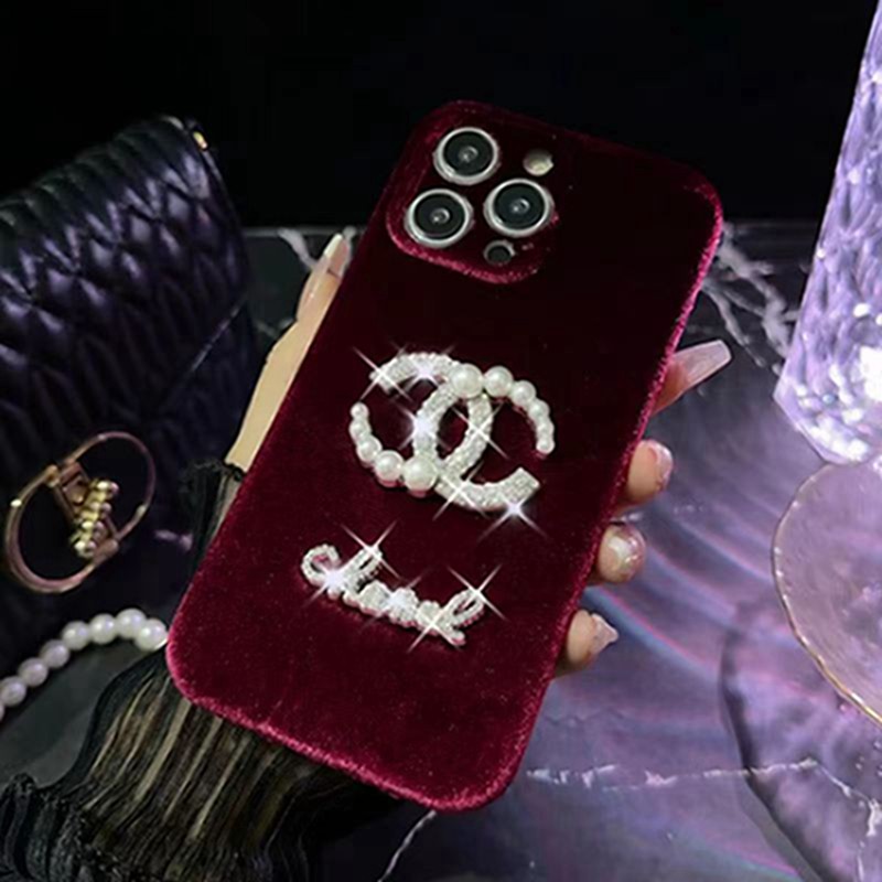 Chanel Luxury iPhone 15 Pro max 14 Case Back Cover coque