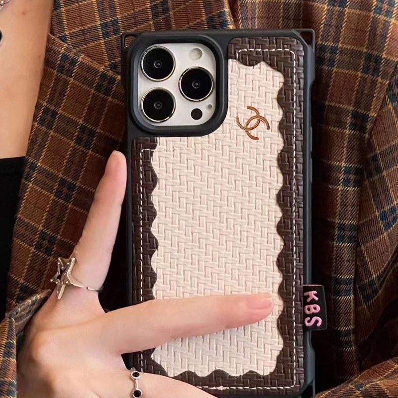 Chanel iPhone13/14/15 Pro Max Wallet Flip CaseFashion Brand