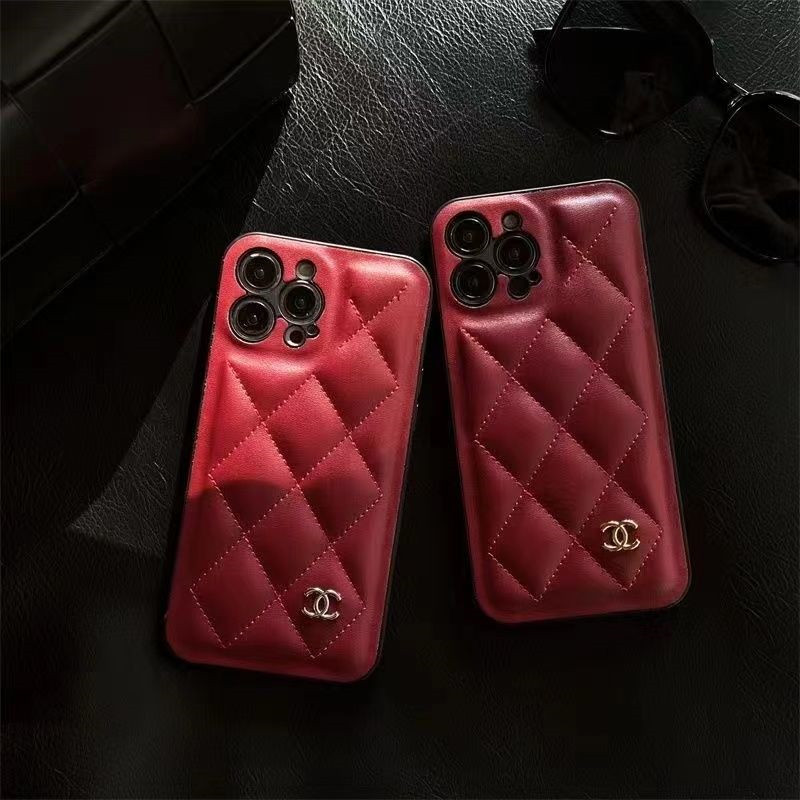 Chanel iPhone 16 15 Pro max 14 13 Case Back Cover coque  