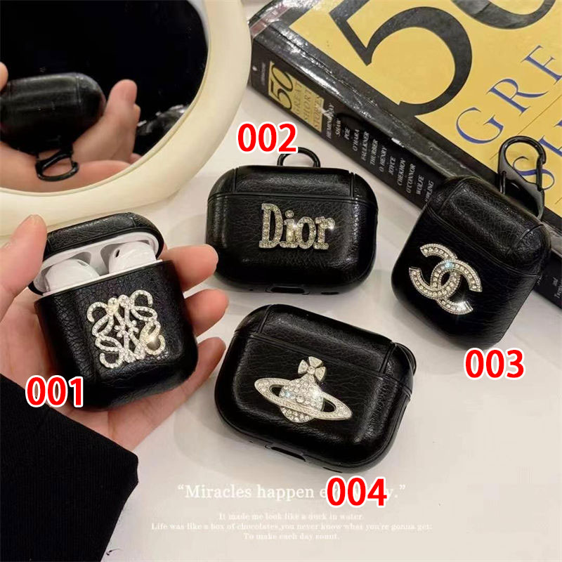 Dior Luxury Designer Airpods 4 pro2 4 3 2 Protective Case