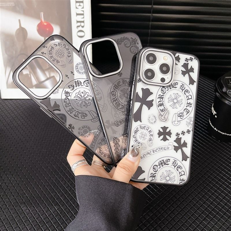 Chrome Hearts Luxury designer iPhone 16 plus 15 pro max 16 15 14 case coque cover