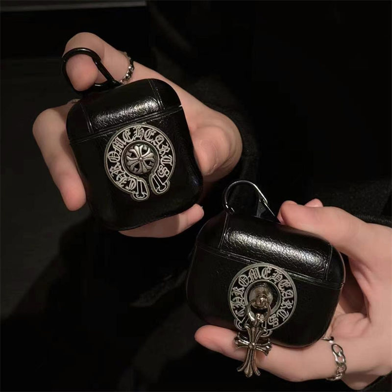 Chrome Hearts Luxury Designer Airpods 4 pro2 4 COVER