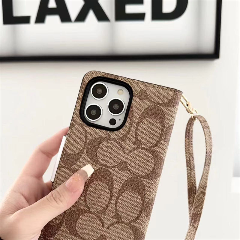 Coach Luxury designer iPhone 16 plus 15 pro max 16 15 14 case coque cover