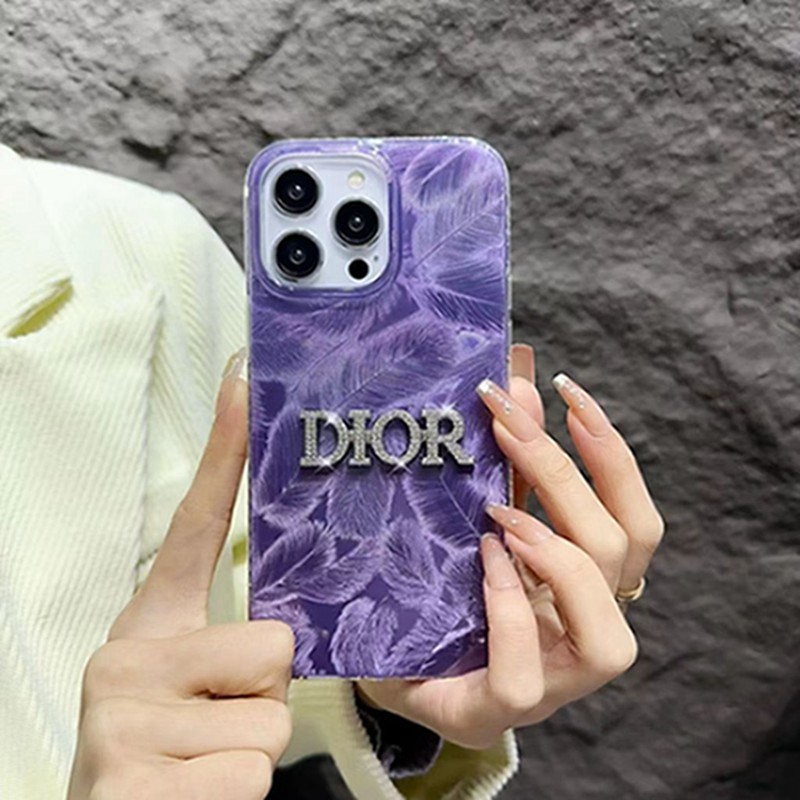 Dior Luxury iPhone 15 Pro max 14 Case Back Cover