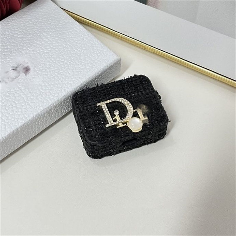 Dior Wireless Charging Case for AirPods 1 2 3 4 pro pro2Luxury Designer Airpods pro2 4 3 2 Protective Case