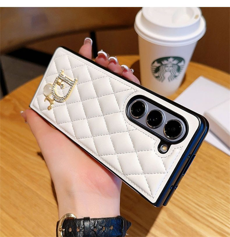 Dior Phone case Shell for samsung z flip 6 5 4 fold4 3 Fashion Brand Full Coversamsung  z flip 6 5 4 Case