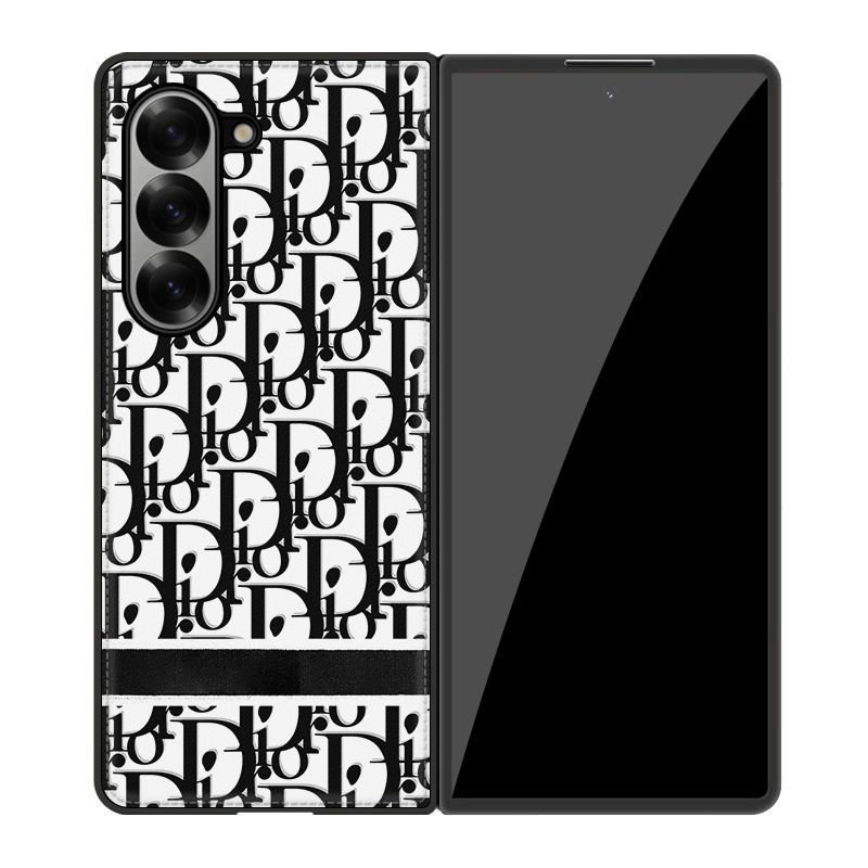 Dior Burberry Galaxy Z Flip 3 4 5 6 5G Case coque hullePhone case Shell for samsung z flip 6 5 4 fold4 3 samsung  z flip 6 5 4 Case