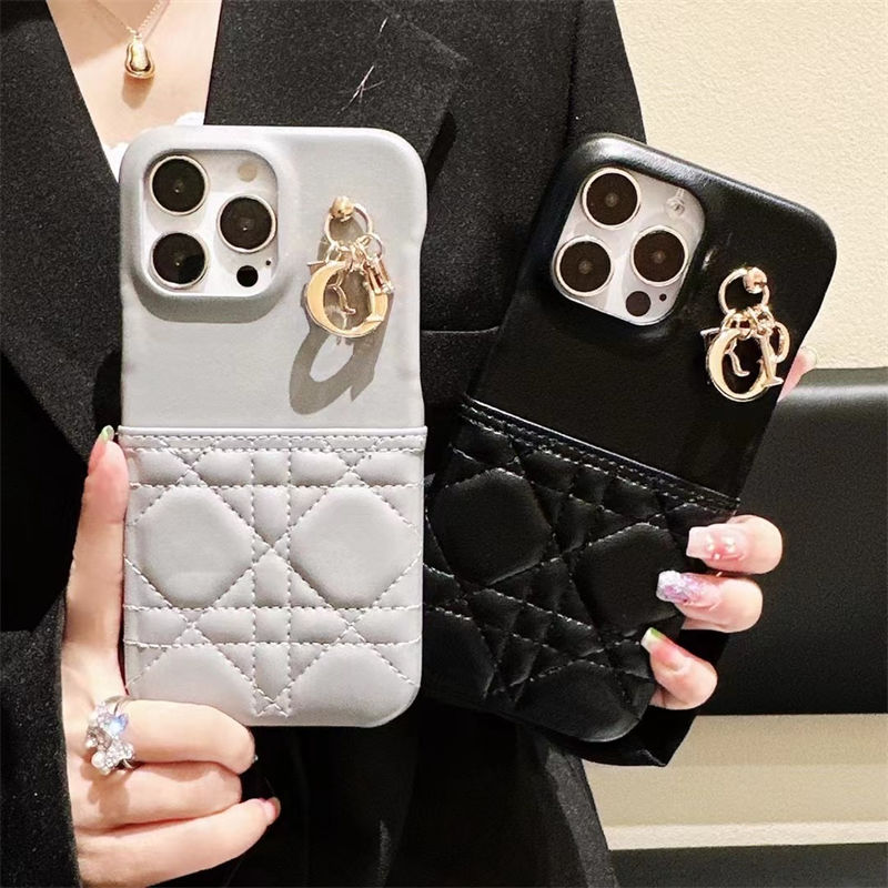 Dior Luxury designer iPhone 16 plus 15 pro max 16 15 14 case coque coveriPhone13/14/15 16 Pro Max Wallet Flip Case