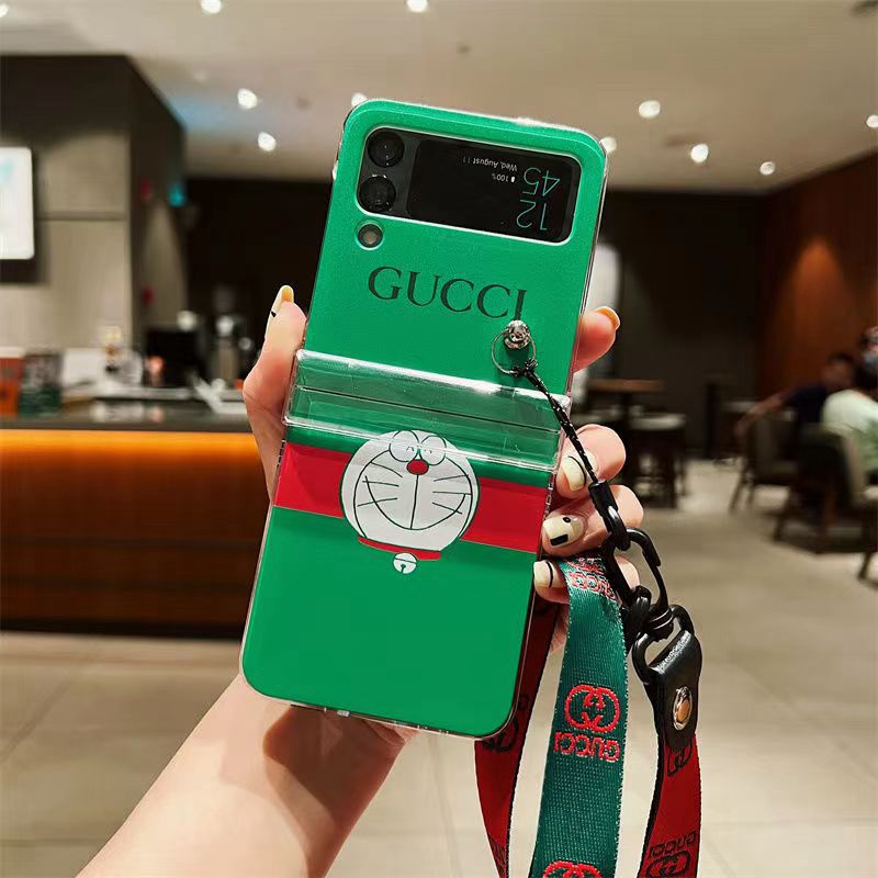 gucci iphone 15 leather case crossbody coach chanel samsung z flip5 cover, by Saycase
