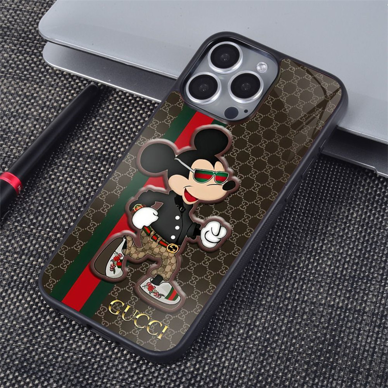 Gucci iPhone13/14/15 16 Pro Max Wallet Flip Caseoriginal luxury fake case