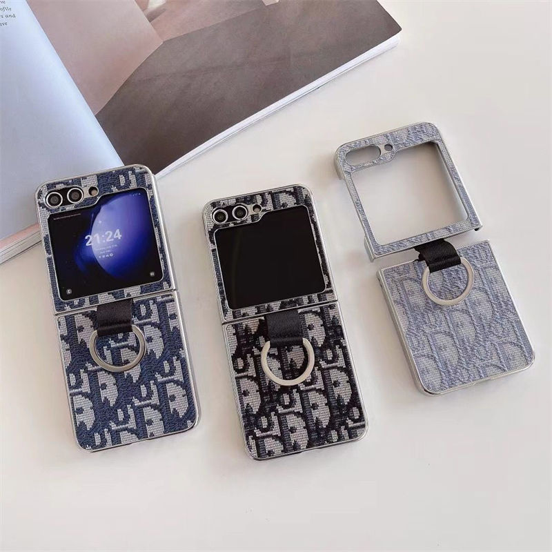 DIOR original luxury fake case samsung  z flio 4 5  6