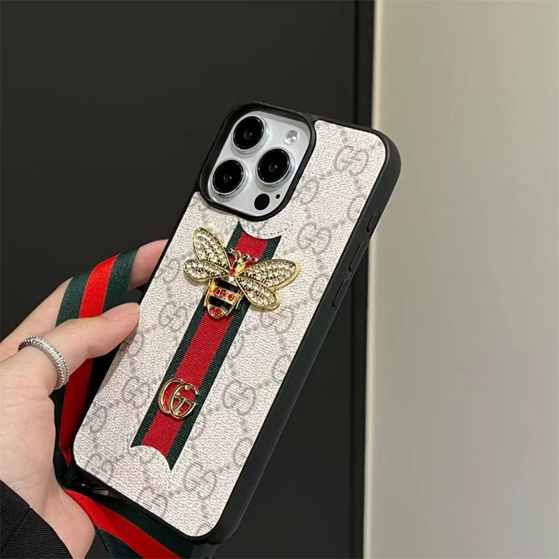 Gucci Luxury designer iPhone 16 plus 15 pro max 16 15 14 case coque cover