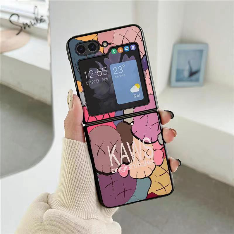 Kaws Galaxy Z Flip 3 4 5 5G Case