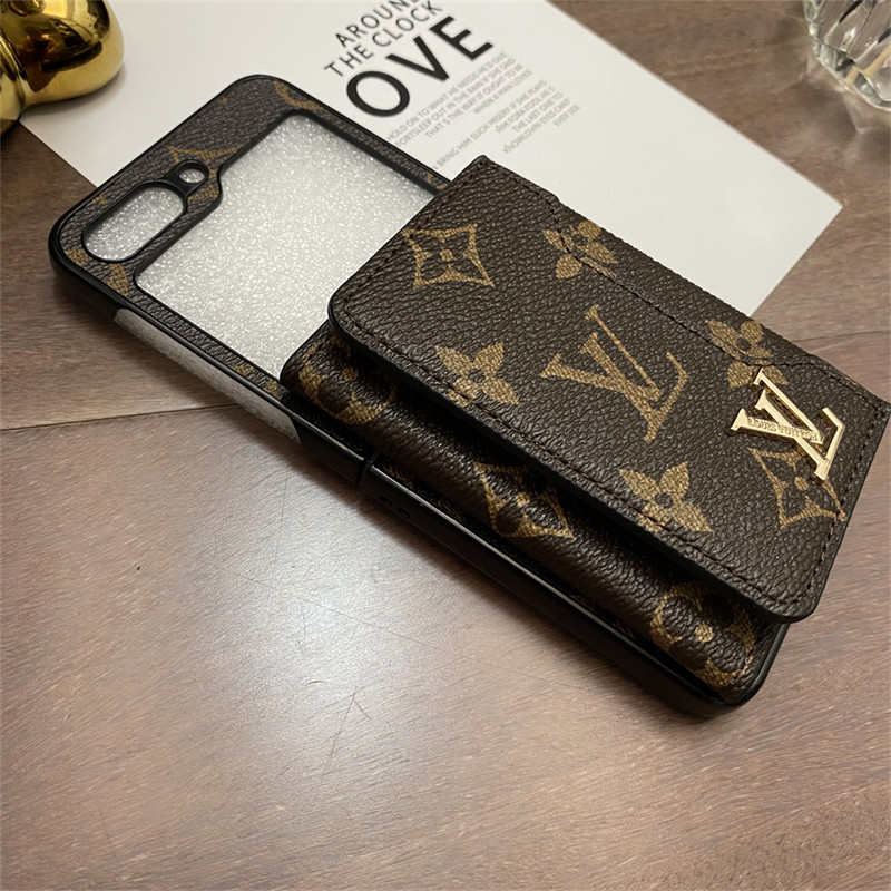 Lv Gucci Phone case Shell for samsung z flip 6 5 4 fold4 3 Fashion Brand Full Coveroriginal luxury fake case