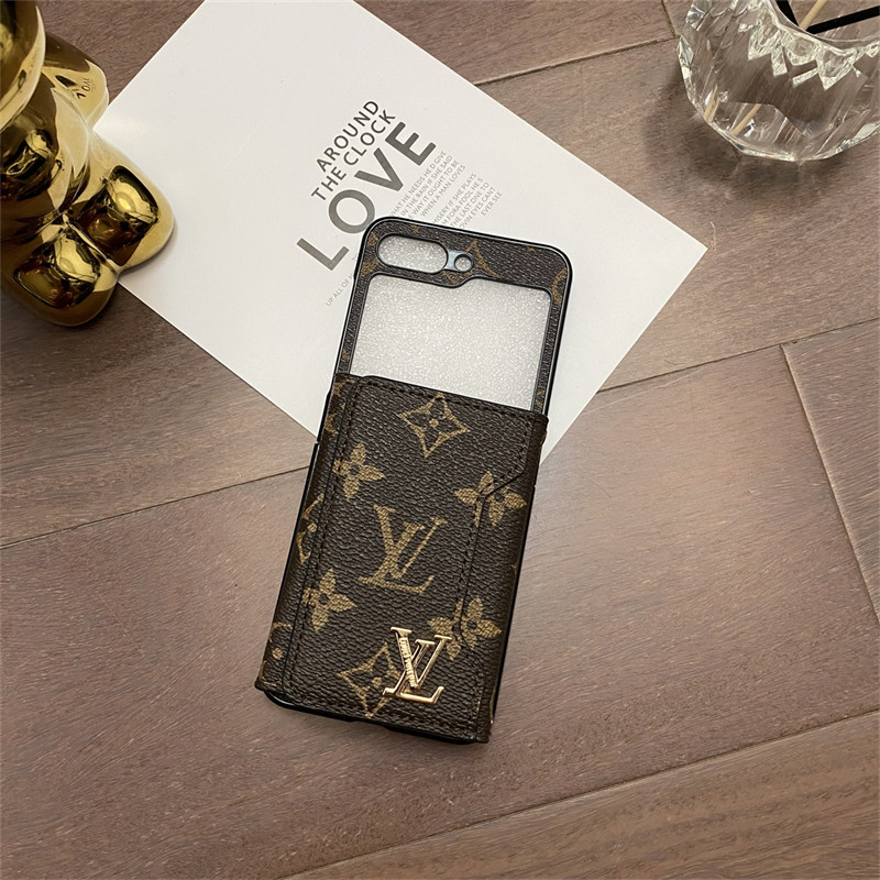 Lv Gucci Galaxy Z Flip 3 4 5 6 5G Case coque hullePhone case Shell for samsung z flip 6 5 4 fold4 3 Luxury designer samsung phone ca