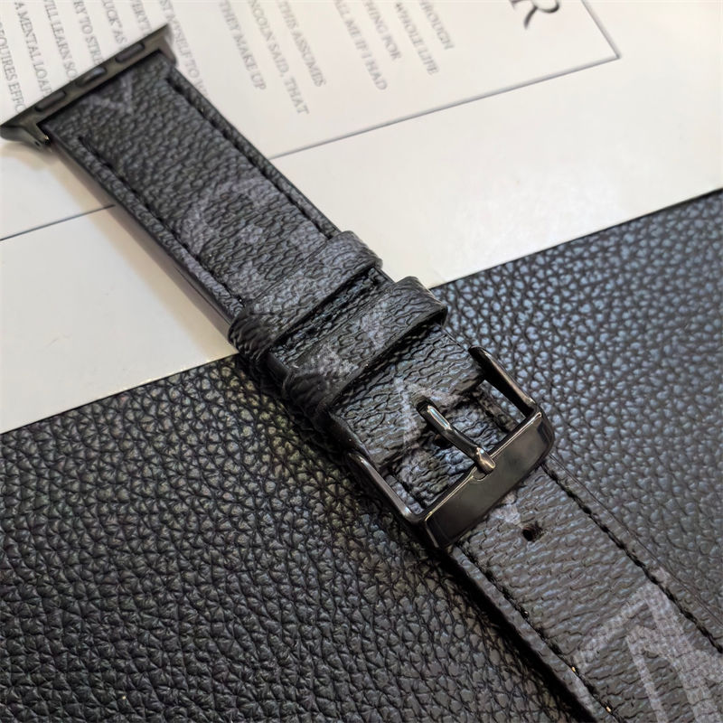 Lv Luxury Apple Watch Band Suitable for All SeriesApple Watch Sport Loop apple watch 49mm 45mm Strap Band