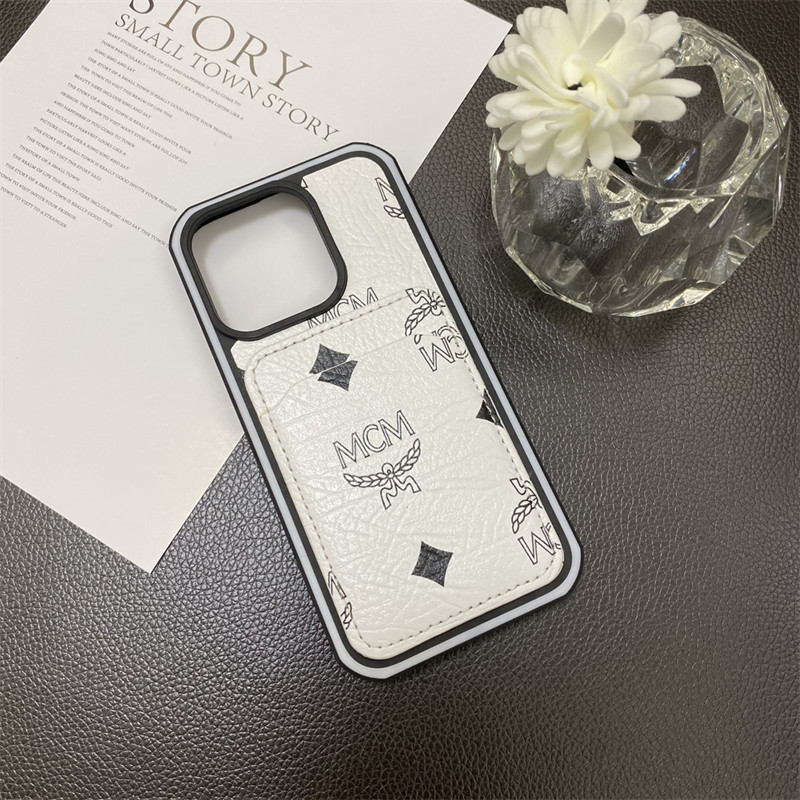 Mcm Luxury designer iPhone 16 plus 15 pro max 16 15 14 case coque coverShockproof Protective Designer iPhone 15 16 Case