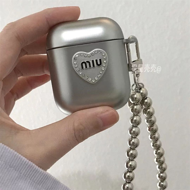 MiuMiu schutzhülle Replacement Compatible with AirPod 1st 2nd 3rd pro 2ndLuxury Designer Airpods pro2 Protective Case 