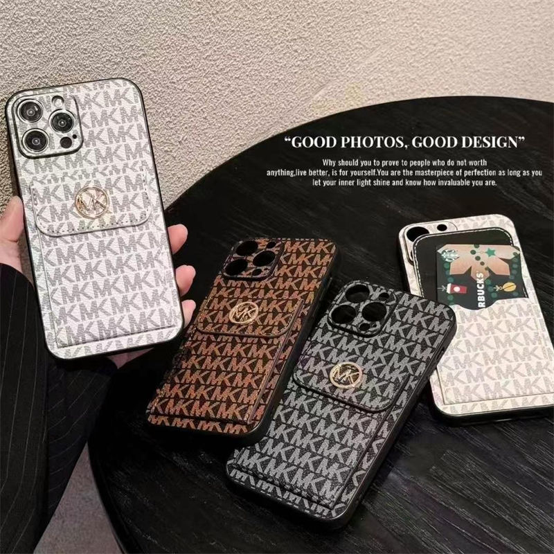 MK Luxury designer iPhone 16 plus 15 pro max 16 15 14 case coque coverLuxury iPhone 16 15 Pro max 14 13 Case 