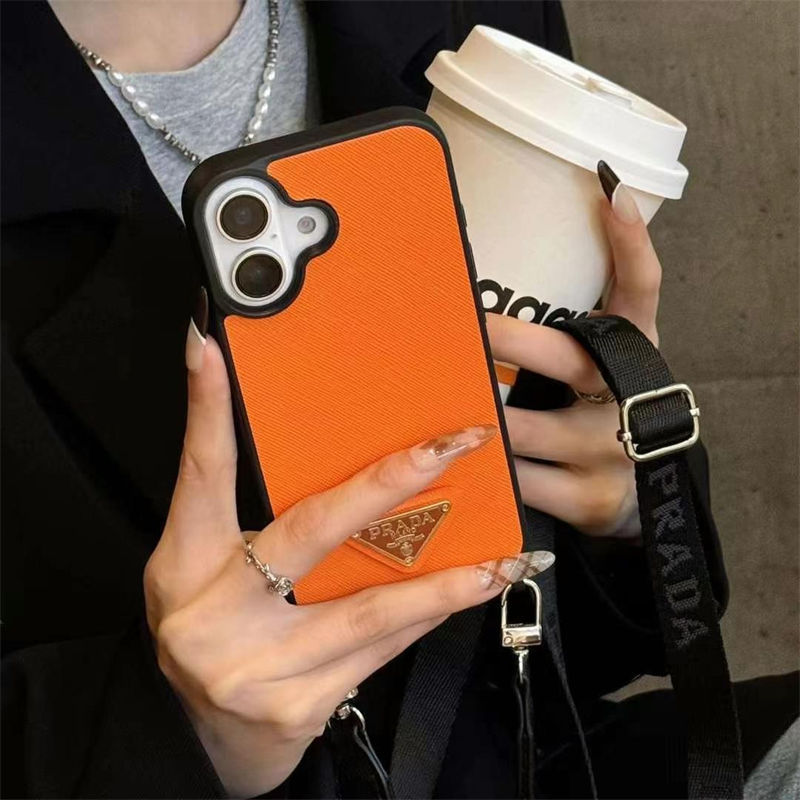 Prada Luxury designer iPhone 16 plus 15 pro max 16 15 14 case coque coveriPhone13/14/15 16 Pro Max Wallet Flip Case