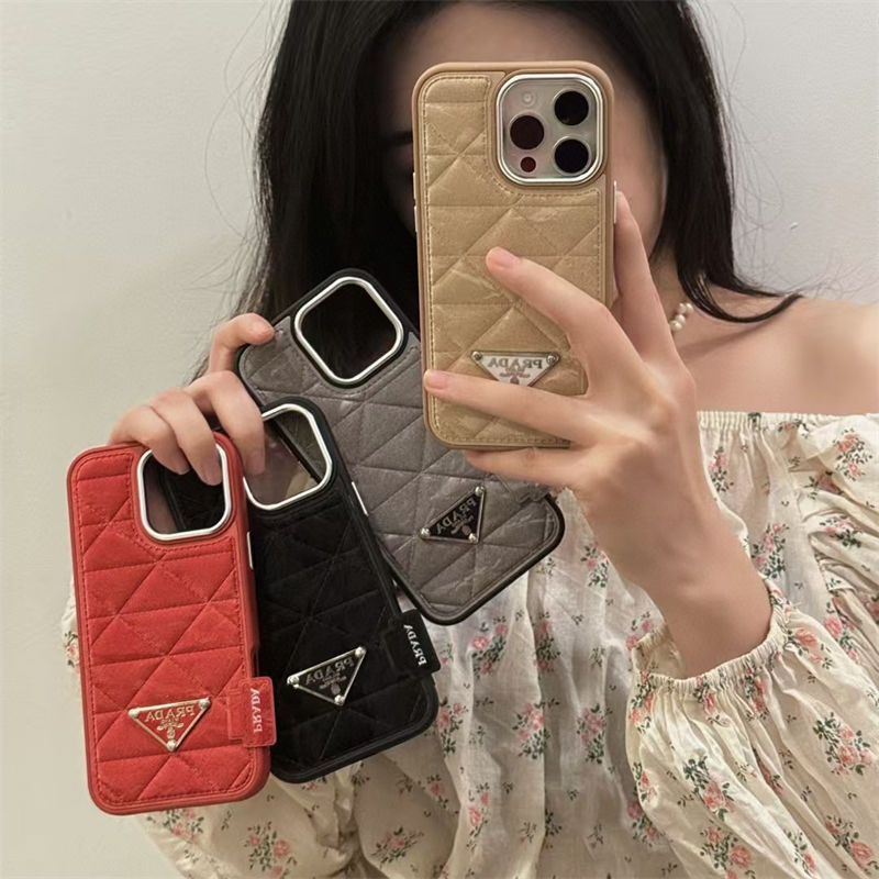 prada iPhone 15 16 Case Fashion