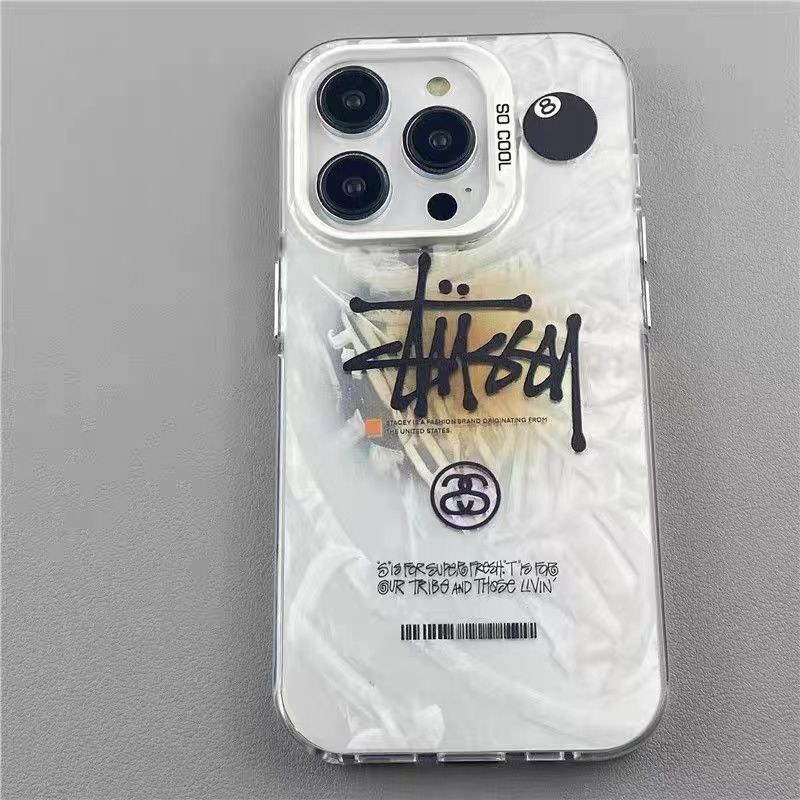 Stussy Luxury designer iPhone 16 15 14case hülle coque samsung S24+ s24 ultra s22 s23 iphone16 15 14 13 12 Case