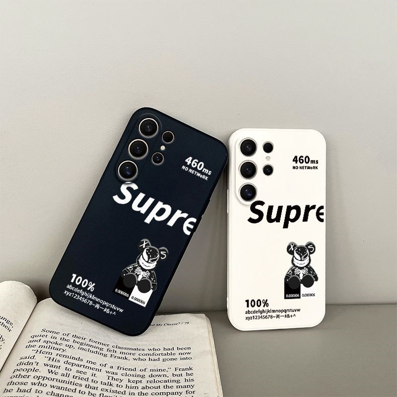 Supreme Samsung S24 plus S23 s21 Ultra Case hülle coquesamsung S24+ s24 ultra s22 s23 iphone16 15 14 13 12 Case