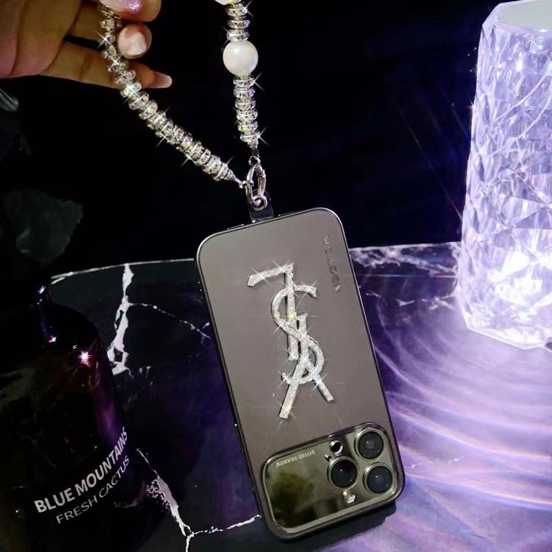 Ysl Luxury designer iPhone 15 plus 15 pro max 14 case 