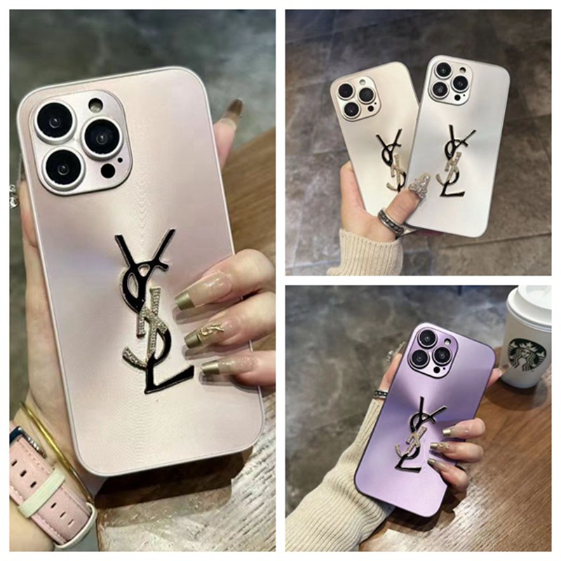 Ysl Luxury designer iPhone 15 plus 15 pro max 14 case