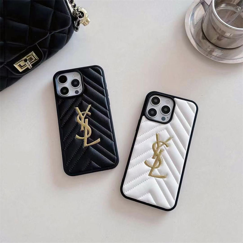 Ysl iPhone 16 pro/16 plus/15/14/13/12/11 PRO Max xr/xs case hülle CoverLuxury iPhone 16 15 Pro max 14 13 Case Back Cover